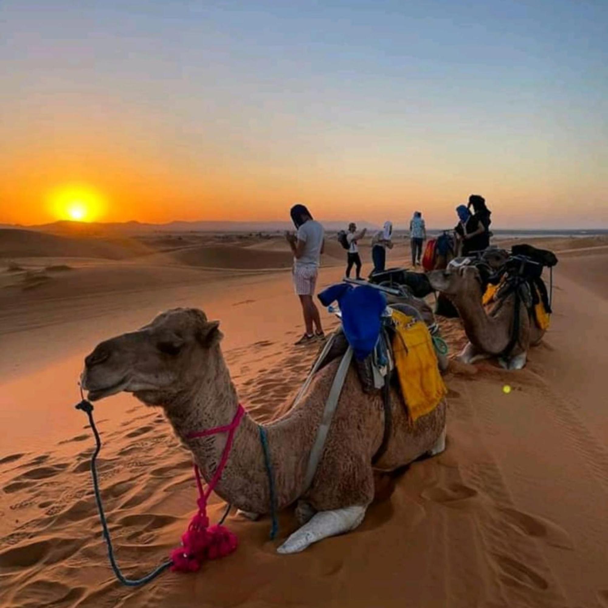 Erg Chebbi Romantic Desert Camp Merzouga Esterno foto